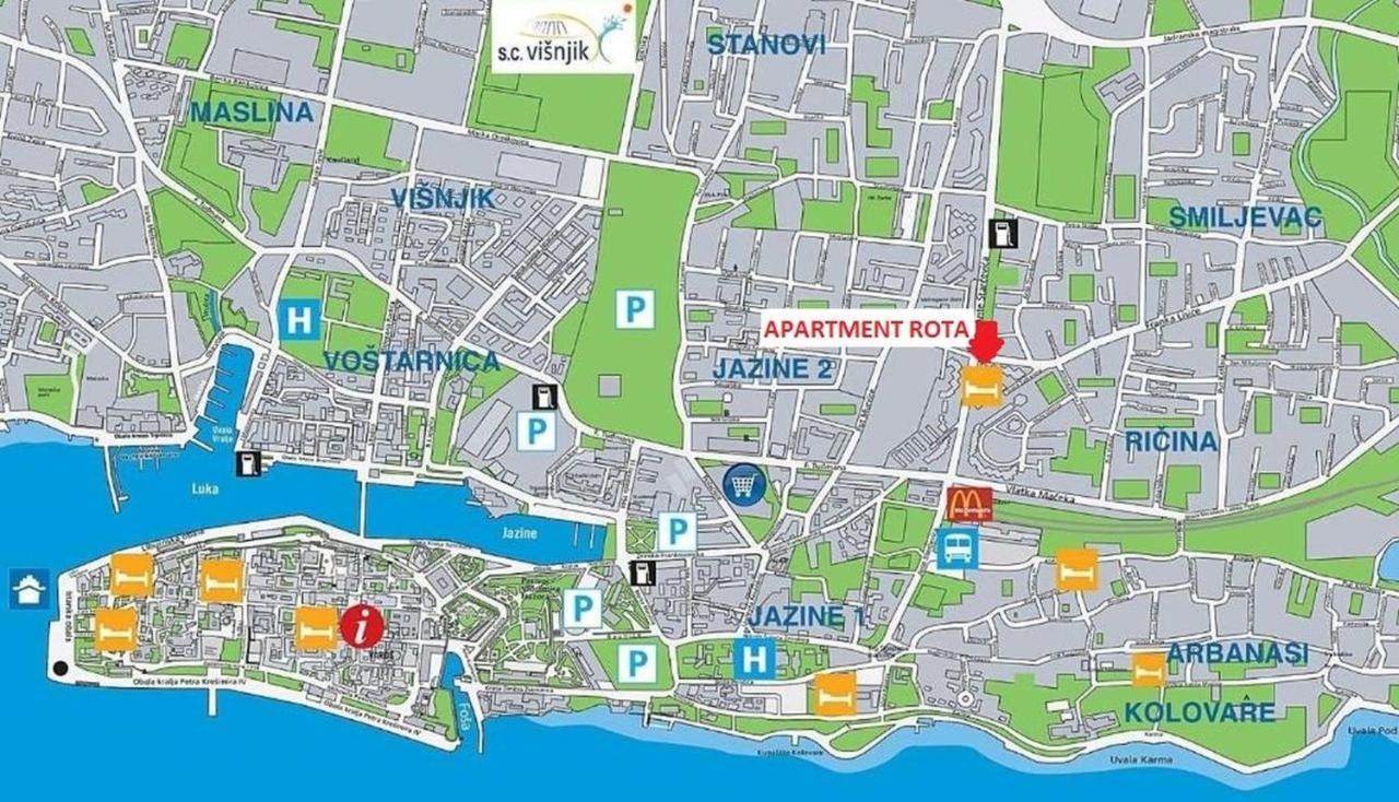 Apartment Rota Zadar Dış mekan fotoğraf
